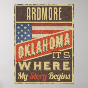 Affiche Ardmore Oklahoma