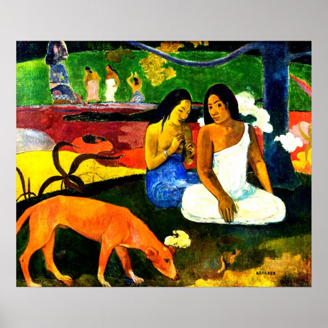Affiche Arearea de Paul Gauguin (Devant)
