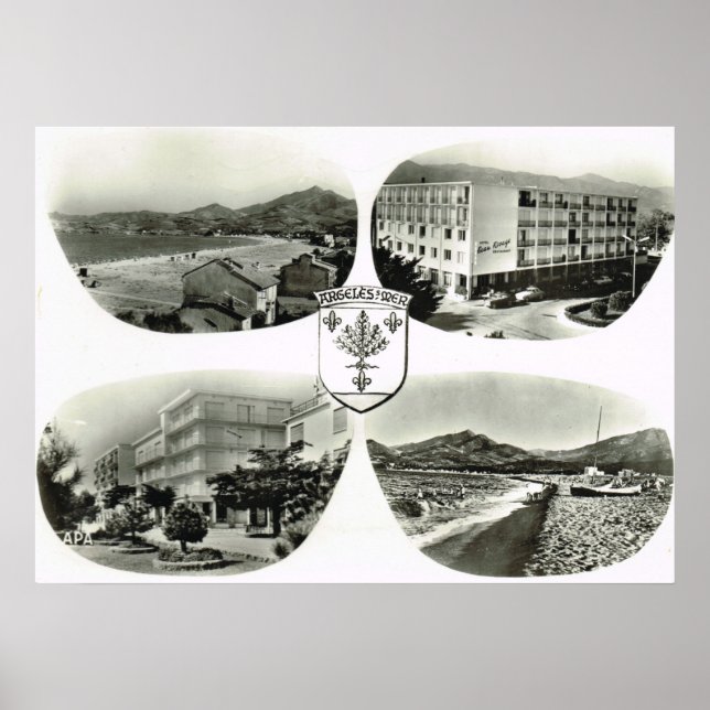 Affiche argeles sur mer (Devant)