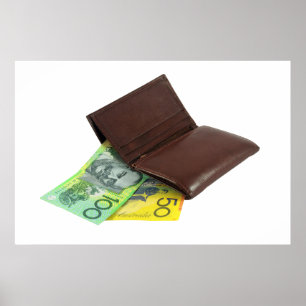 Affiche argent australien