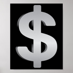 Affiche Argent Et Monnaie