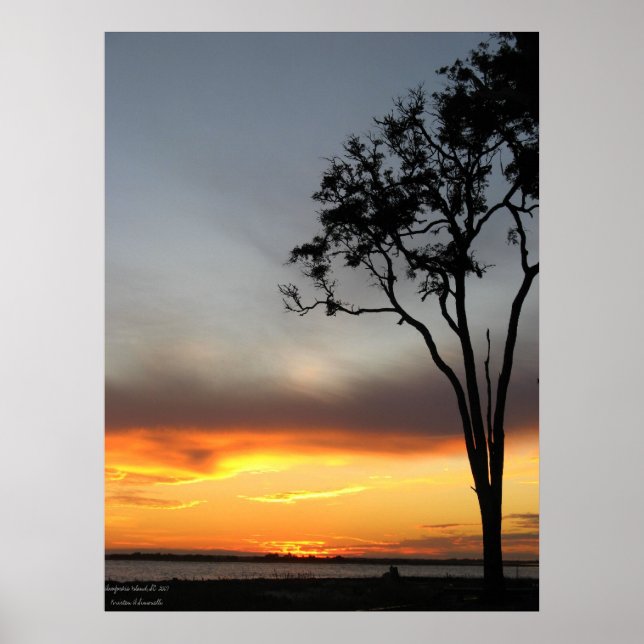 Affiche argent et or (Devant)