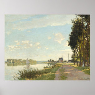 Affiche Argenteuil - Claude Monet Fine Art