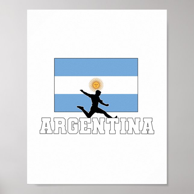 Affiche Argentina Football Soccer National Team (Devant)