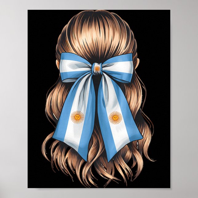 Affiche Argentina Pride Argentinian Flag  (Devant)
