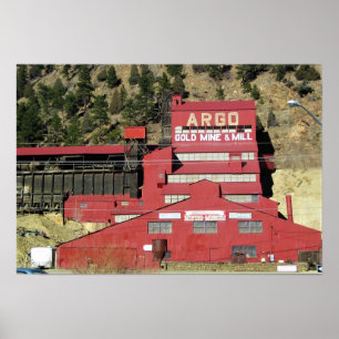Affiche Argo Gold Mine & Mill, Idaho Springs, Colorado