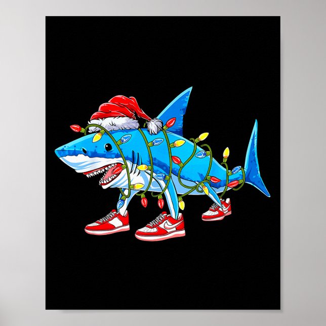 Affiche Argot de Noël Brainrot Gen Z Gen Alpha Meme Shar (Devant)