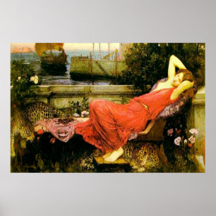 Affiche Ariadne (1898)~ Toile d'art
