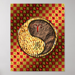 Affiche Aries & Earth Dragon