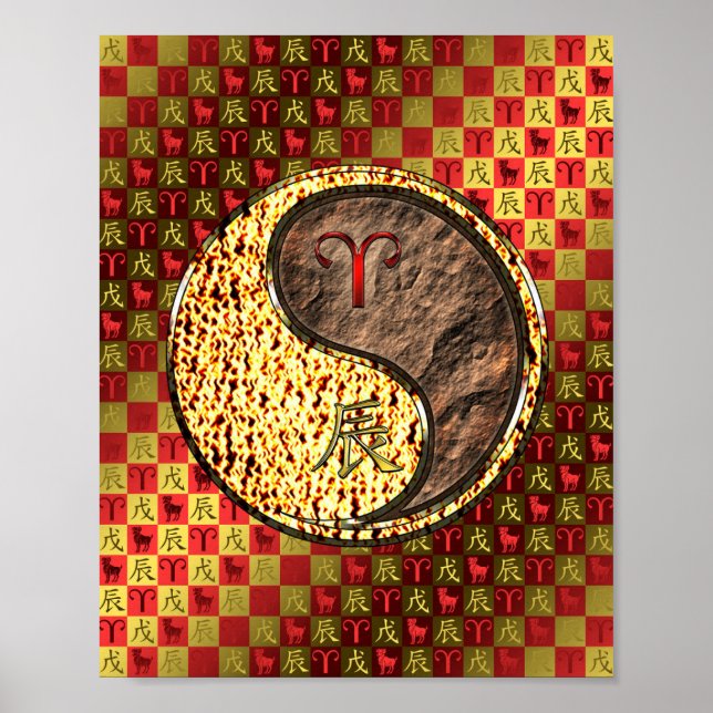 Affiche Aries & Earth Dragon (Devant)