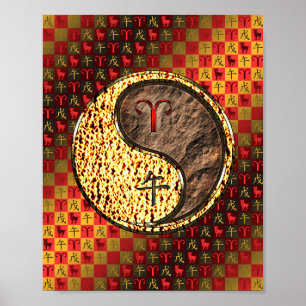 Affiche Aries & Earth Horse