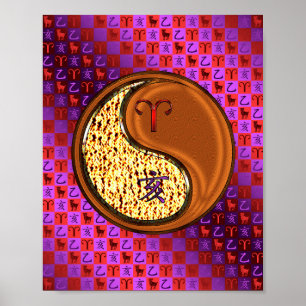 Affiche Aries et Bois