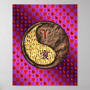 Affiche Aries et Earth Boar