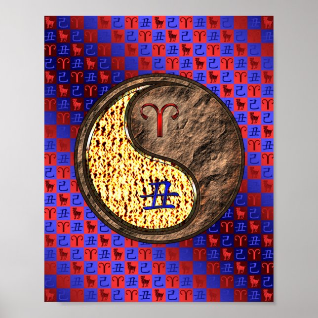 Affiche Aries et Earth Ox (Devant)
