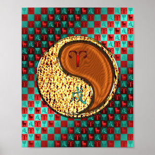 Affiche Aries et Wood Dog