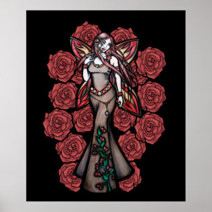 Affiche Aries Zodiac Fée Déesse Astrologie Fées