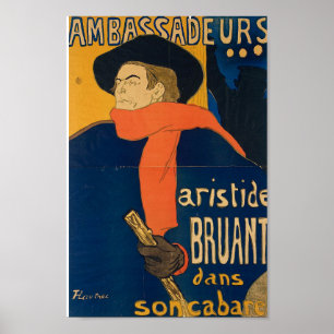 Affiche aristide Bruant