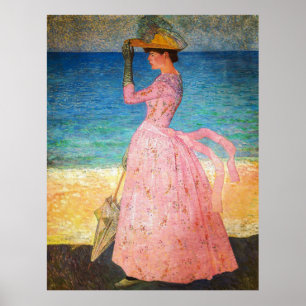 Affiche Aristide Maillol - "Femme avec un parasol"
