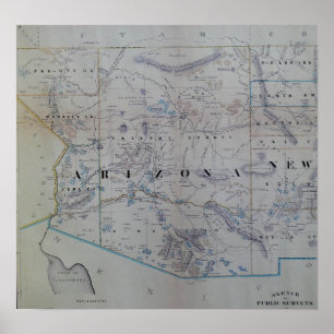 Affiche Arizona : 1866