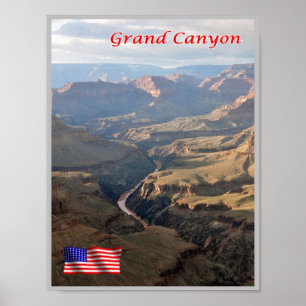 Affiche Arizona - Grand Canyon - États-Unis -