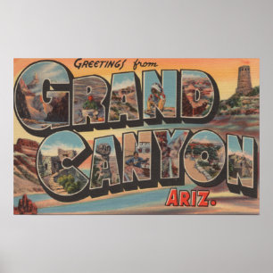Affiche Arizona - Grandes lettres scènesArizona