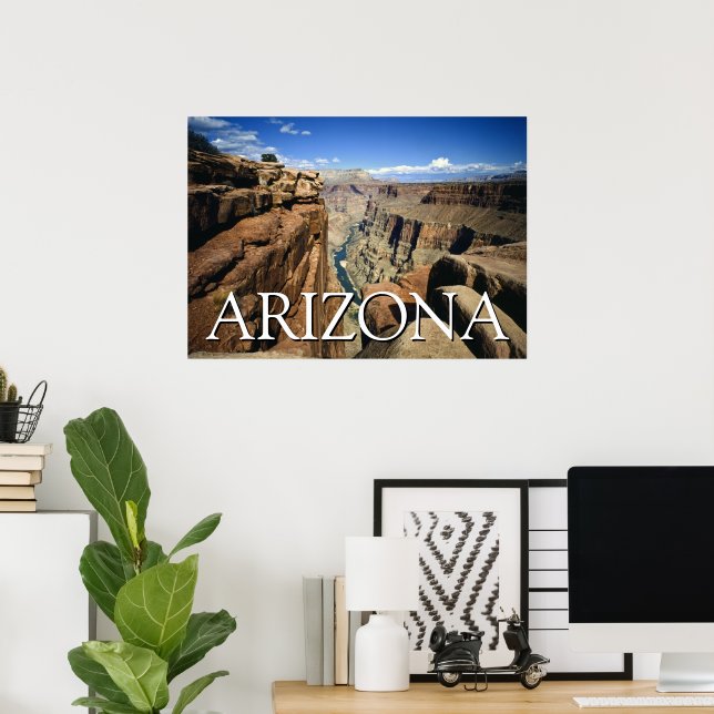 Affiche Arizona | Parc national du Grand Canyon (Bureau à domicile)