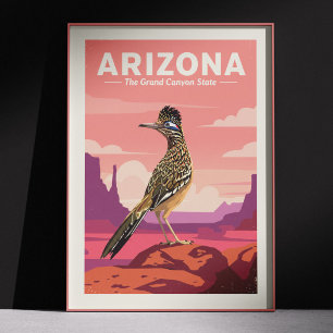 Affiche Arizona vintage