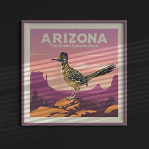 Affiche Arizona vintage