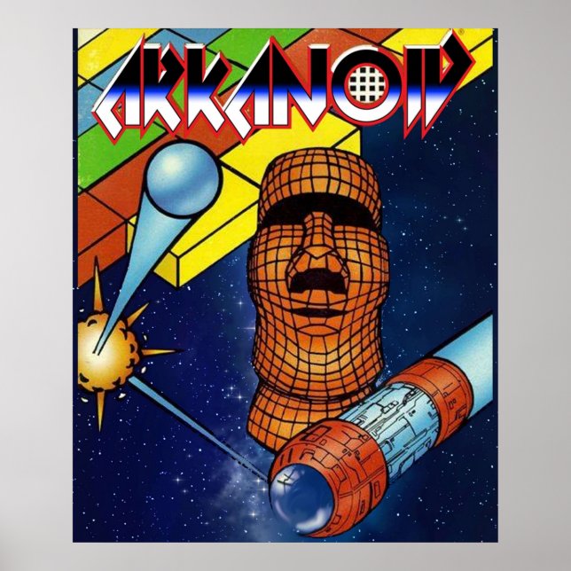 Affiche Arkanoid Arcade (Devant)