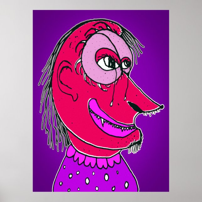 Affiche Arlequin mutant (Devant)