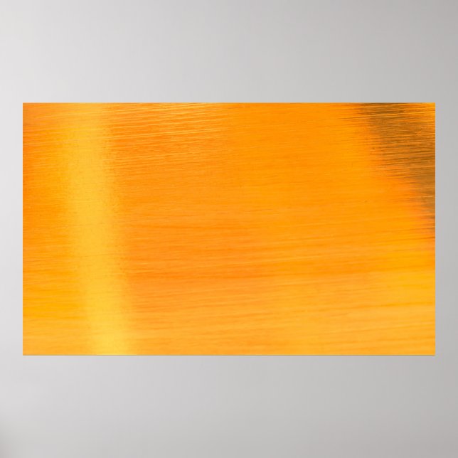 Affiche Armature en bronze en acier d'or, vieilli, alliage (Devant)