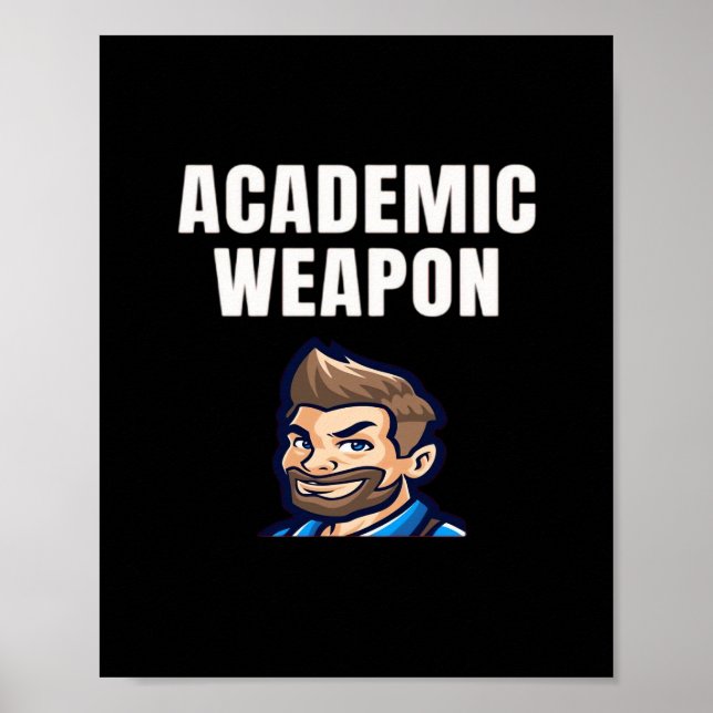 Affiche Arme académique - Inspirational Classic mème (Devant)