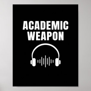 Affiche Arme académique - Inspirationnel classique Viral