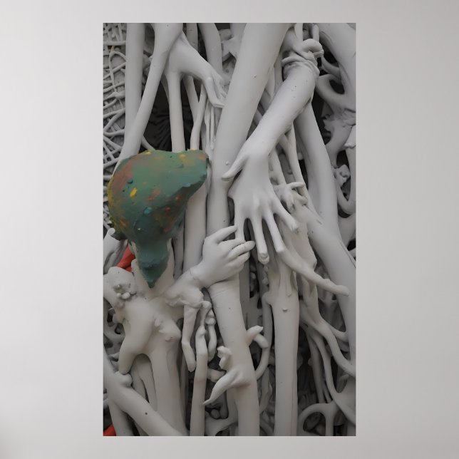 Affiche Armé et dévasté avec le roi Rex le Lizard (Devant)