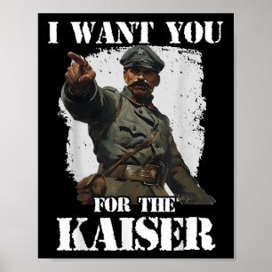 Affiche Armée allemande 1. Wk Kaiserreich Otto Von Bismarc