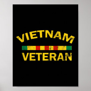 Affiche Armée des États-Unis Vietnam Vétérinaire Vintage d