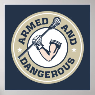 Affiche armée et dangereuse