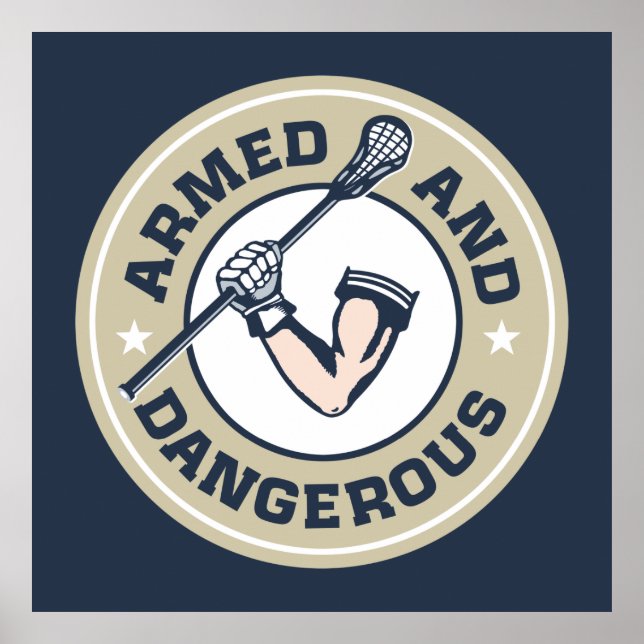 Affiche armée et dangereuse (Devant)
