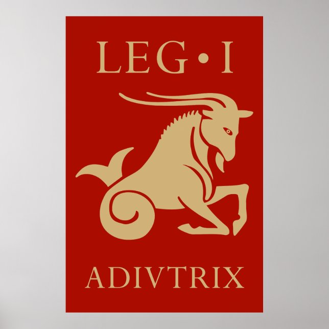Affiche Armée impériale romaine - Legio I Adiutrix (Devant)