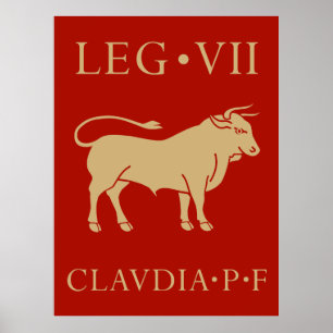 Affiche Armée impériale romaine - Legio VII Claudia