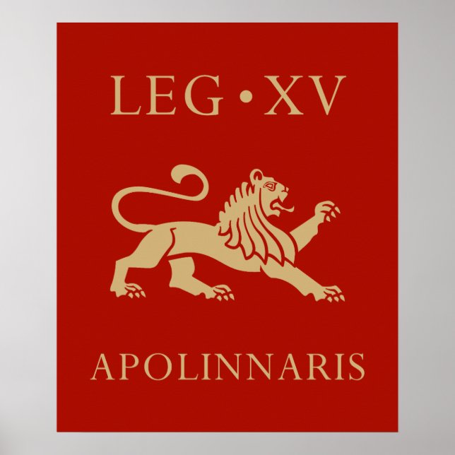 Affiche Armée impériale romaine - Legio XV Apollinaris (Devant)
