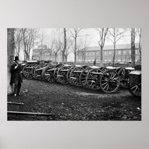 Affiche Armes à armes à feu à l'Arsenal : 1862