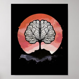 Affiche Armoire Sunset de Cerveau Arbre