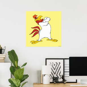 Affiche Armoiries de Foghorn Leghorn franchies