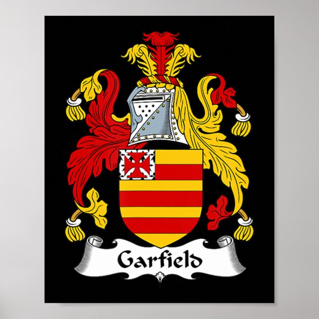 Affiche Armoiries de Garfield - Armoiries de la famille (Devant)