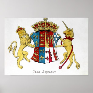 Affiche Armoiries de Jane Seymour