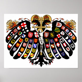 Affiche Armoiries de l'Empire romain