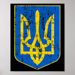 Affiche Armoiries de l'Ukraine 2