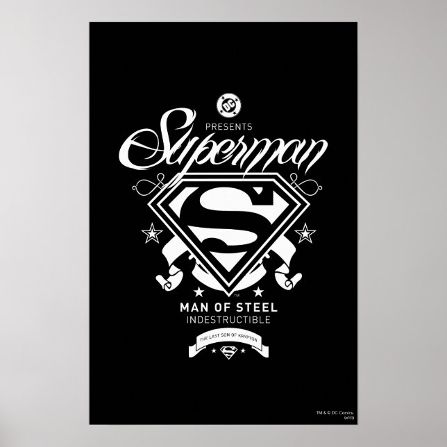 Affiche Armoiries de Superman (Devant)