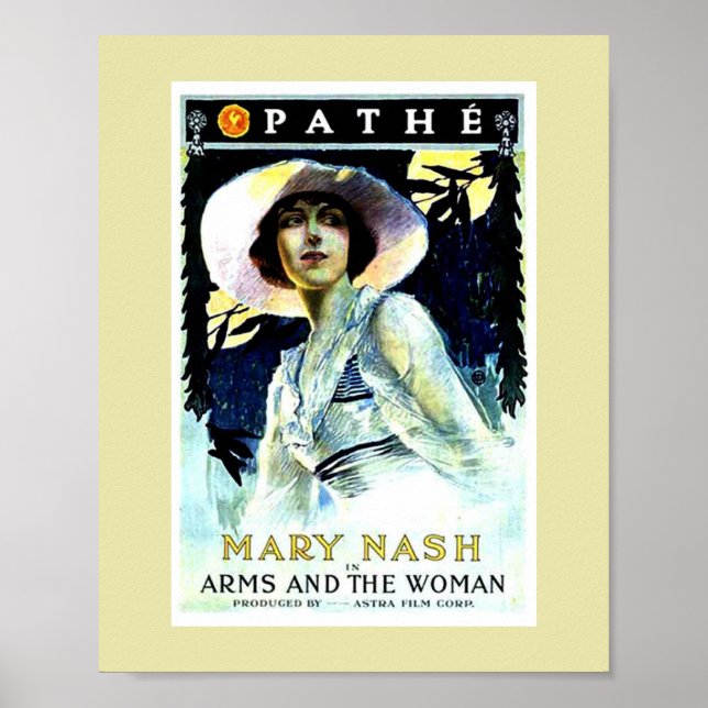 Affiche Armoiries du film de 1916 et la femme (Devant)